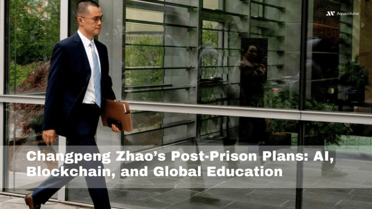 Changpeng Zhao’s Post-Prison Plans: AI, Blockchain, and Global Education